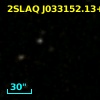 2SLAQ J033152.13+004334.8