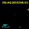 2SLAQ J033248.51-002155.3