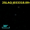 2SLAQ J033318.09+000855.8
