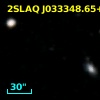 2SLAQ J033348.65+002059.2