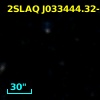 2SLAQ J033444.32-010844.0