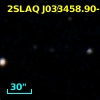 2SLAQ J033458.90-005052.7