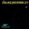 2SLAQ J033500.17-003126.0