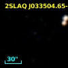2SLAQ J033504.65-005755.5