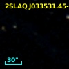 2SLAQ J033531.45-011440.7