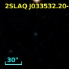 2SLAQ J033532.20-002557.9