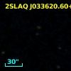 2SLAQ J033620.60+000543.8