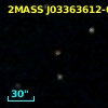 2MASS J03363612-0013516