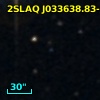 2SLAQ J033638.83-001854.7