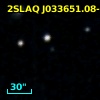 2SLAQ J033651.08-000657.8