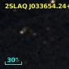 2SLAQ J033654.24+004016.0