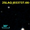 2SLAQ J033737.66-000437.3