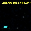 2SLAQ J033744.34-002313.4