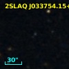 2SLAQ J033754.15+002934.9