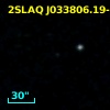 2SLAQ J033806.19-001004.3