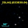 2SLAQ J033830.04-000904.5