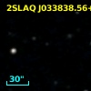2SLAQ J033838.56+003928.2