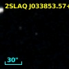 2SLAQ J033853.57+003810.0
