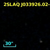 2SLAQ J033926.02-005526.1
