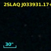 2SLAQ J033931.17+002905.6