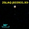 2SLAQ J033931.93-005136.0