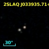 2SLAQ J033935.71+004423.3
