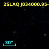 2SLAQ J034000.95-001658.3