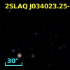 2SLAQ J034023.25-004529.7