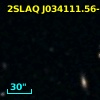 2SLAQ J034111.56-003119.5