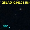 2SLAQ J034121.58-010423.0