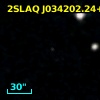 2SLAQ J034202.24+003346.6