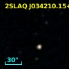 2SLAQ J034210.15+004549.2