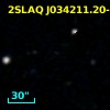 2SLAQ J034211.20-001331.9