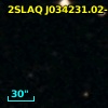 2SLAQ J034231.02-000639.1