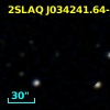 2SLAQ J034241.64-004536.1