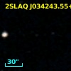2SLAQ J034243.55+000323.2