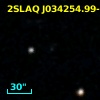 2SLAQ J034254.99-000621.2