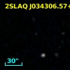 2SLAQ J034306.57+000450.6