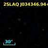 2SLAQ J034346.94+001358.3