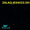 2SLAQ J034433.59+003910.5