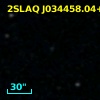 2SLAQ J034458.04+002014.6