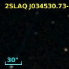 2SLAQ J034530.73-001141.9