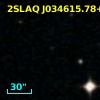 2SLAQ J034615.78+001909.3