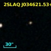 2SLAQ J034621.53+003325.3