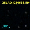 2SLAQ J034638.59-003645.8