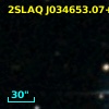 2SLAQ J034653.07+000839.5