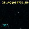 2SLAQ J034731.55-000027.2