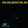 2SLAQ J034736.28+000730.0