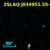 2SLAQ J034951.55-005633.8