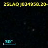 2SLAQ J034958.20-005033.8